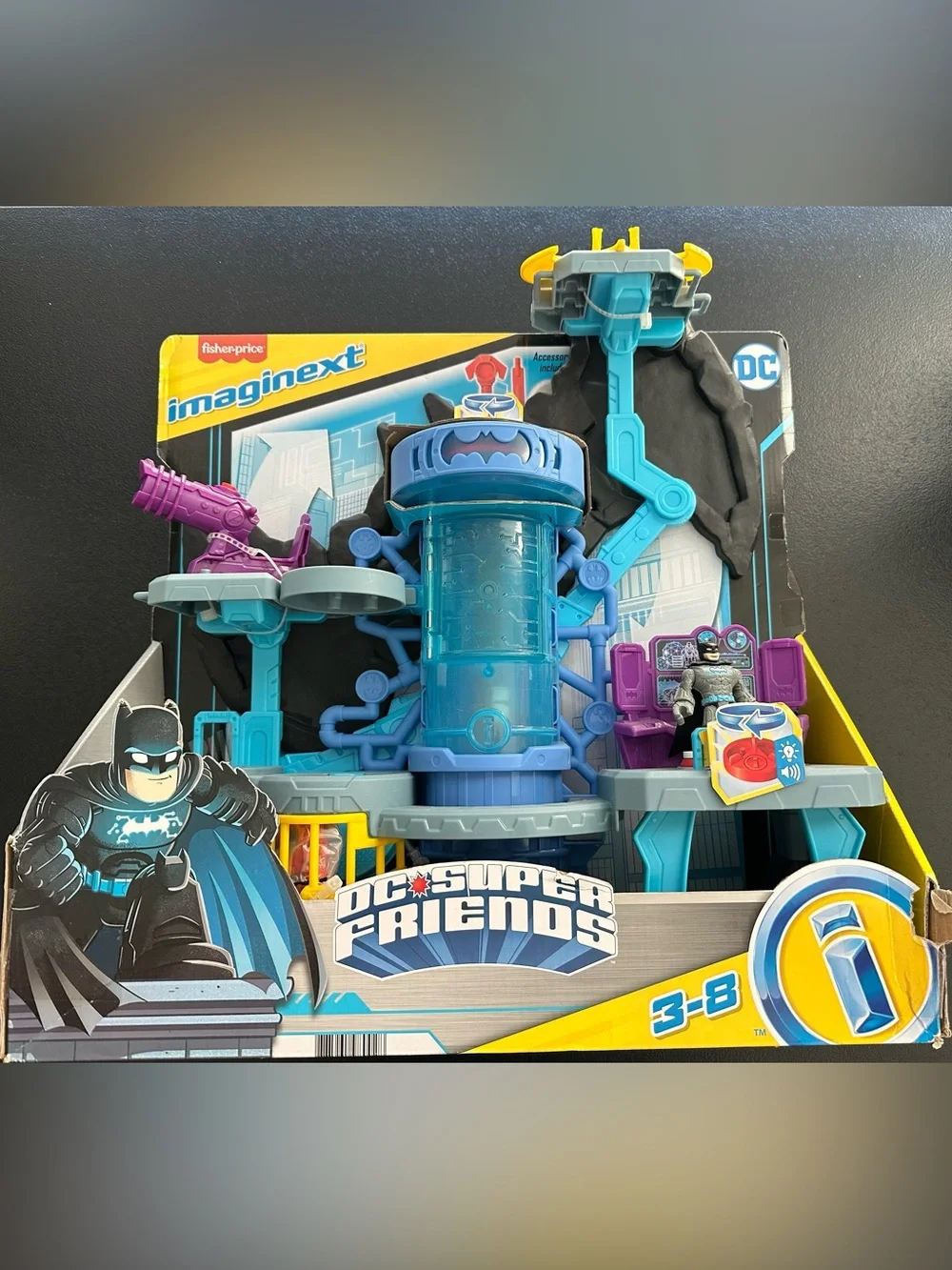 Fisher-Price Imaginext DC Super Friends Bat-Tech Batcave Playset